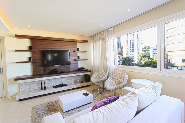 luxusní obývací pokoj